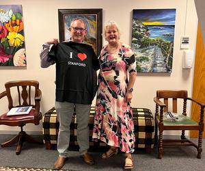 Jarlath Sweeney Visits Stanford