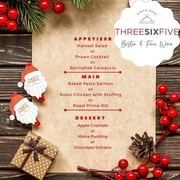 Christmas Lunch and Dinner