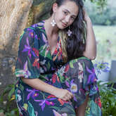 Boutique Flower Dress - Komtessa Boutique - Xplorioâ„¢ Gansbaai