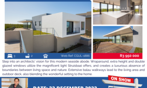 Show House in StruisbaaiÂ 22 December 2022 (R3,950,000)