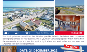 Show House in StruisbaaiÂ 21 December 2022 (R3,999,000)