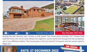 Show House in StruisbaaiÂ 27 December 2022 (R3,775,000)