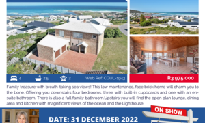 Show House in StruisbaaiÂ 31 December 2022 (R3,975,000)